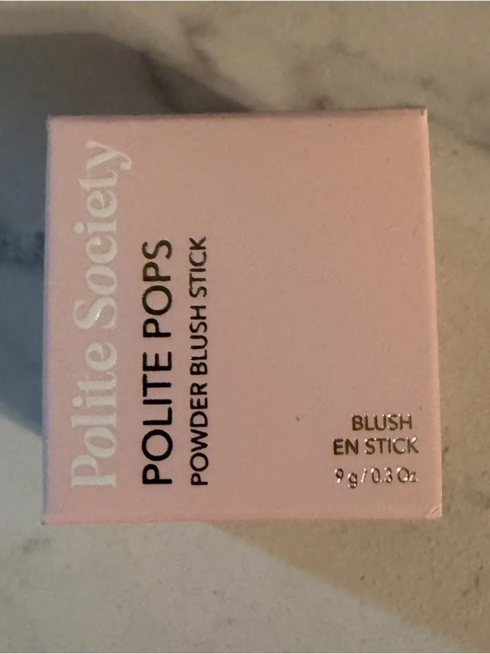 POLITE SOCIETY POLITE POPS POWDER BLUSH STICK;—LONDON